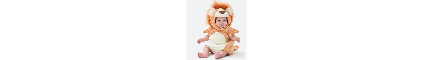 Dress Up America Lion Romper & Hood Costume Set - Infants Boy and Girl — фото 3