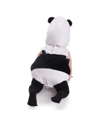 Panda Onesie and Hood Costume Set - Infants Boys & Girls