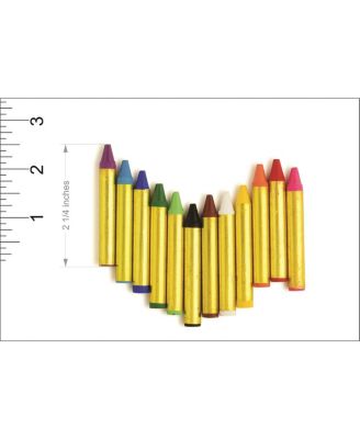 Kids 12 Face Paint Crayons Set