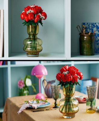 Icons Bouquet of Roses Build and Display Set 10328, 822 Pieces