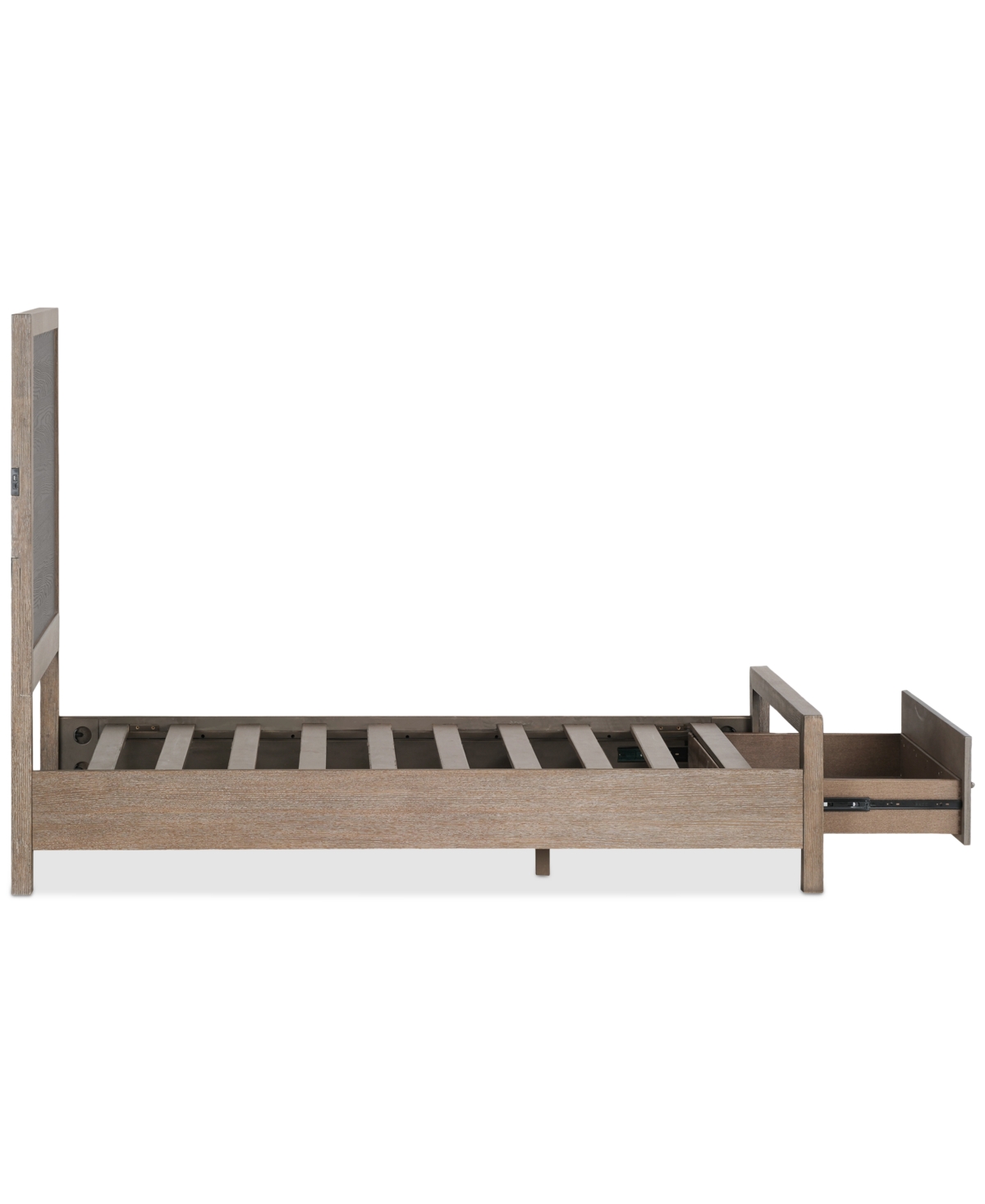 Macy's Portmore Twin Panel Storage Bed (with Soft Close Drawers), Created For  In No Color