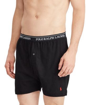 Men's 5-Pack Classic-Fit Cotton Knit Boxers 