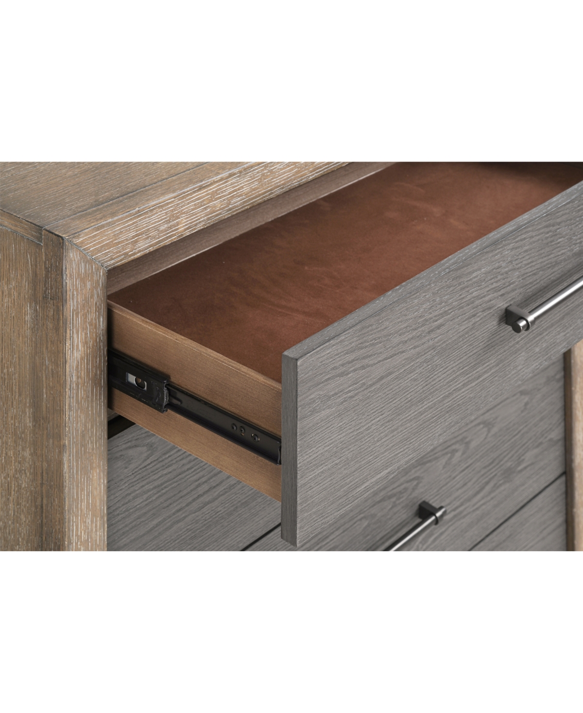 Macy's Portmore Chest (with Soft Close Drawers), Created For  In Brown