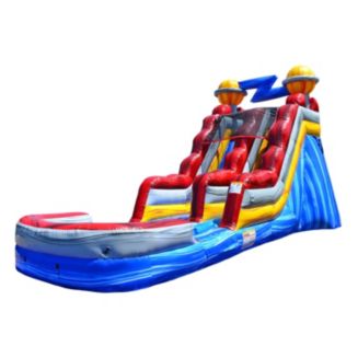 JumpOrange Astronaut Commercial Inflatable Grade Water Slide with ...