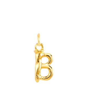 Little Alphabetical Metal Alloy Pendant Charms