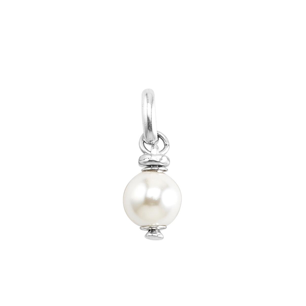 UNOde50 Mother of Pearl Shell Metal Alloy Charm - Gold
