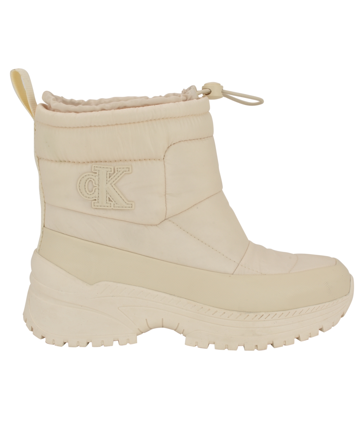 Calvin Klein Nelsa Bootie In Light Natural