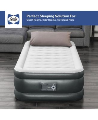 Baby Sealy Tritech 18 Inch Air Mattress Bed 2 Person with Built In AC Pump (2 Pack)