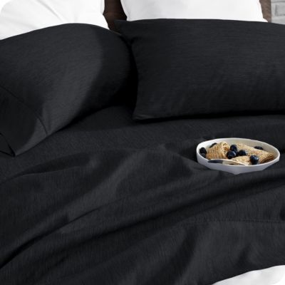 Ultra-Soft Double Brushed Microfiber 4 Piece Sheet Set, Full XL