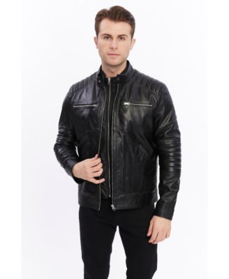 Men's Genuine Leather Jacket
