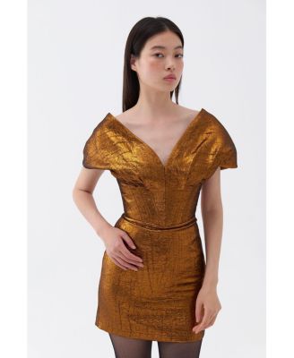 Women's Corset Design Mini Dress