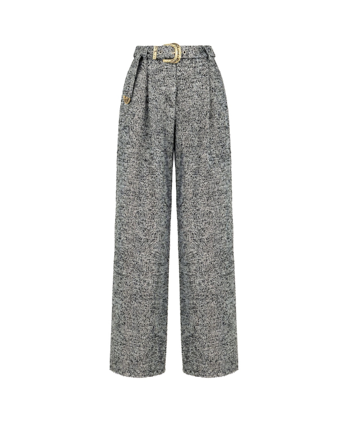 Nocturne Women's Belted High Waist Pants