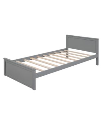 Streamdale Twin Loft Bed with Desk, Shelves, and Wardrobe