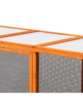 Streamdale Orange Cat Enclosure with Roof and Platforms