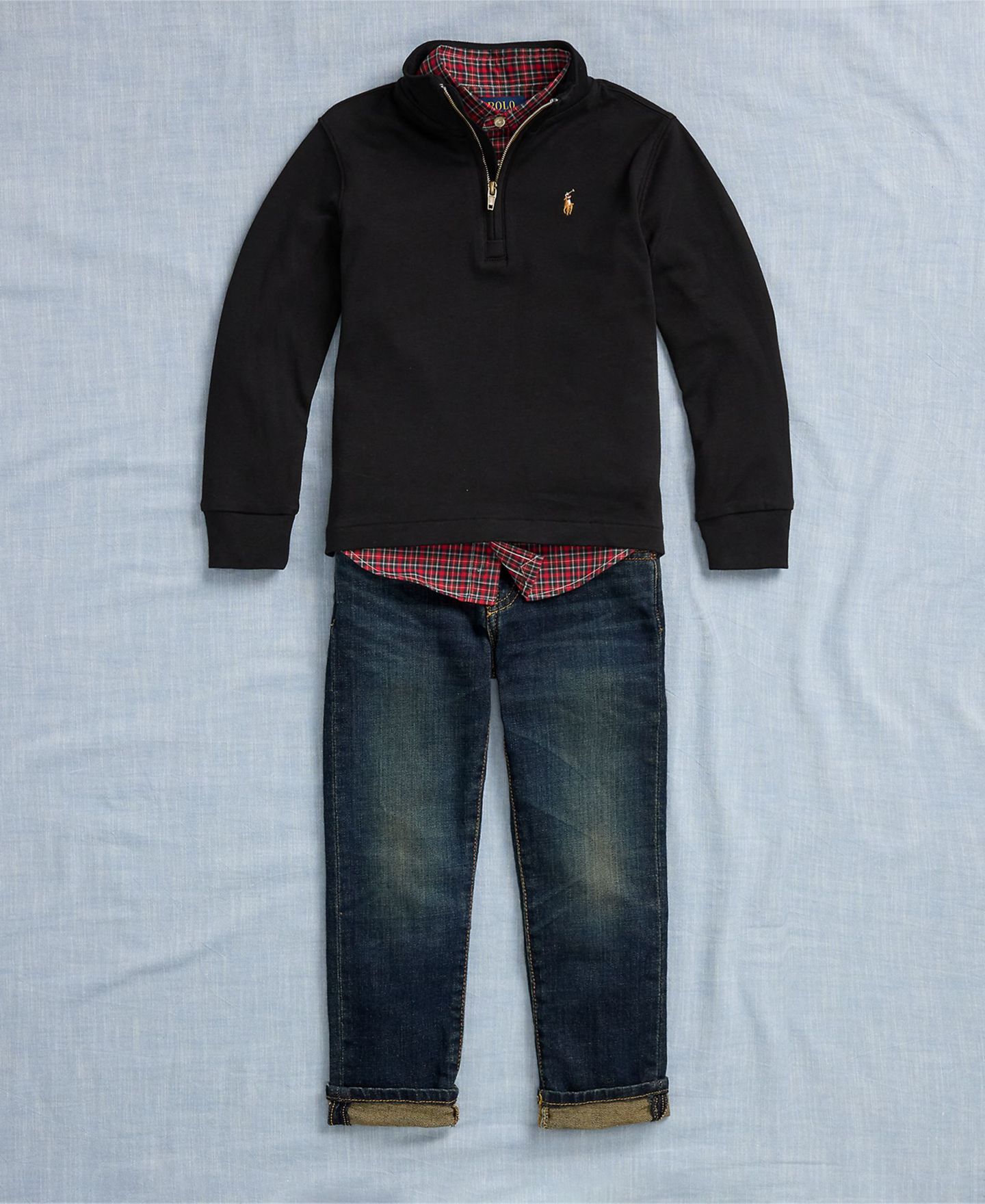 Джинсы Polo Ralph Lauren Sullivan Slim Stretch Jeans для мальчиков, цвет: Варёный, вариант 1 — фото 8