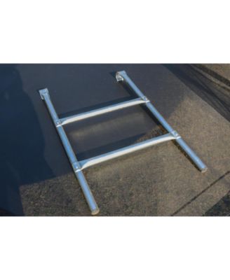 Streamdale 12 FT Trampoline Outside Safety Net With Basketball Hoop