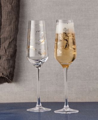Skye Champagne Flutes, Set of 2