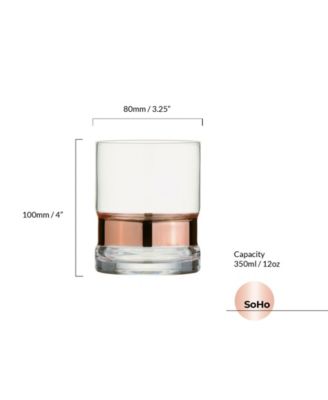 SoHo Double Old Fashioned Tumblers, Set of 2