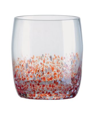 Speckle Double Old Fashioned Tumblers, Set of 4