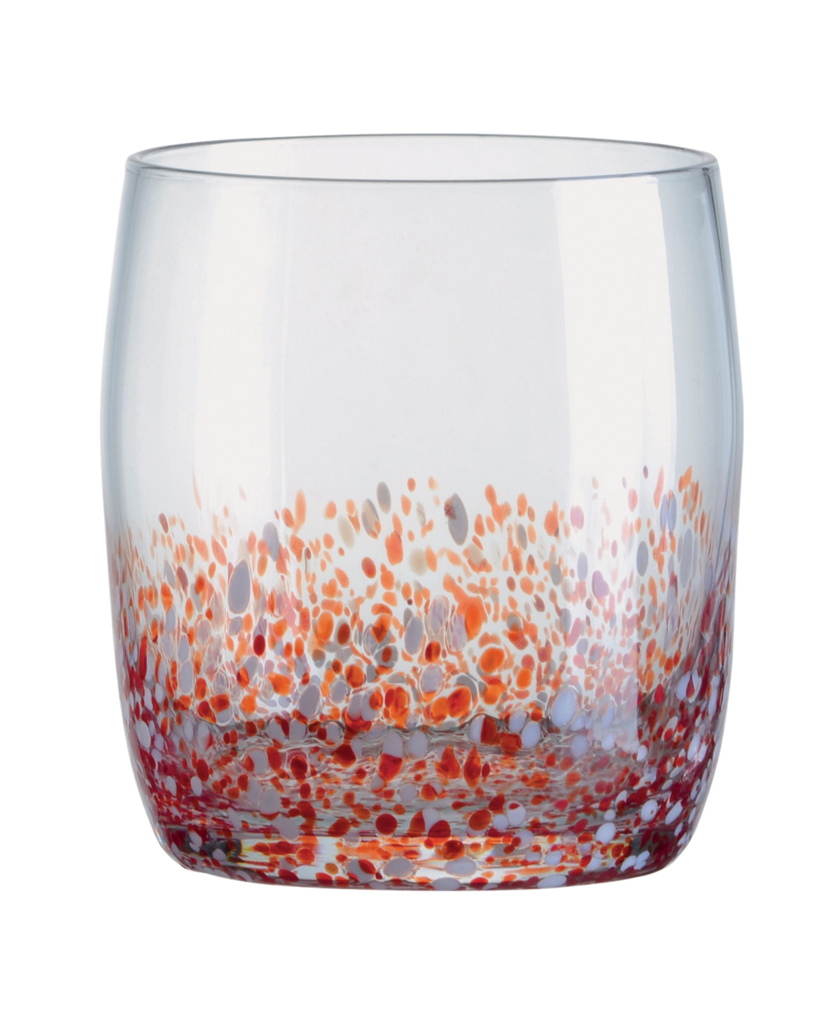 Anton Studio Designs Set Of 4 Speckle Dof Tumblers In Multicolor