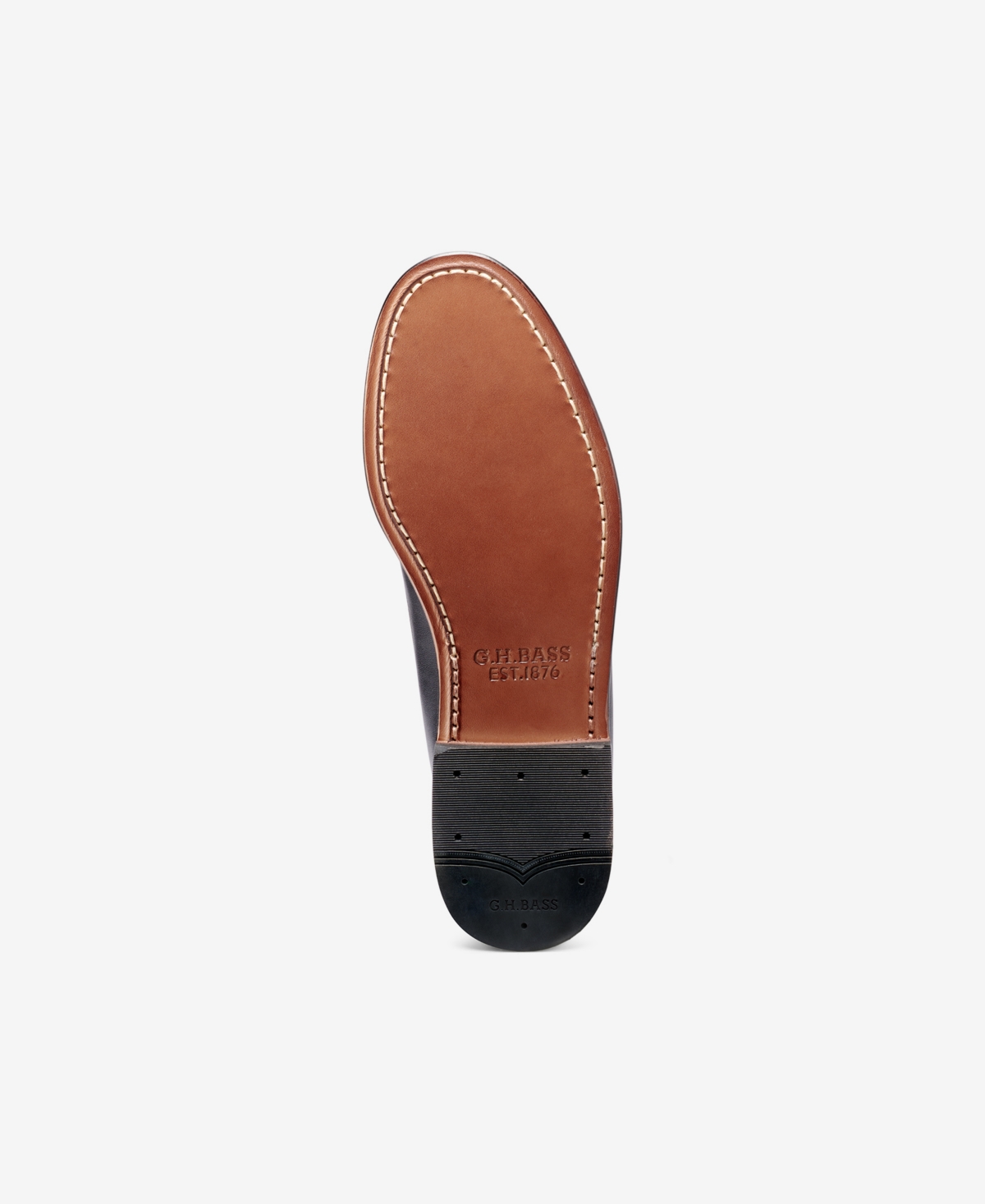 Gh Bass Men's Larson Woven Weejuns Loafer In Black