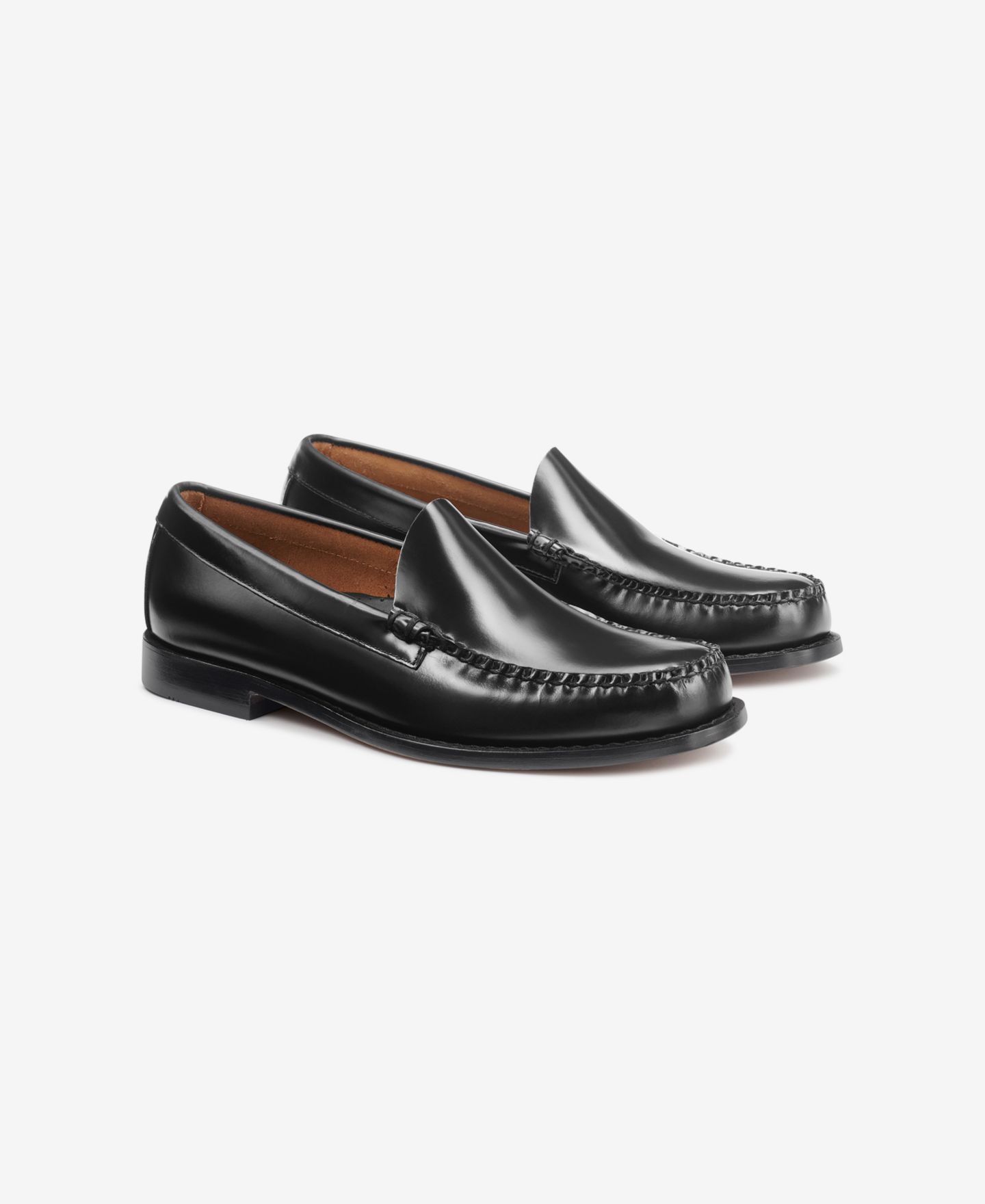 Мужские туфли G.H.BASS GH Bass Venetian Weejuns® Loafer, цвет: Чёрный — фото 1