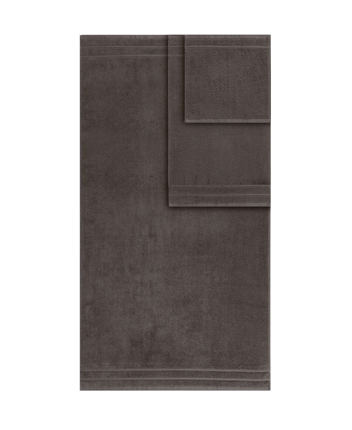 510 Design Essential Quick Dry Cotton 6-pc. Bath Towel Set In Grey