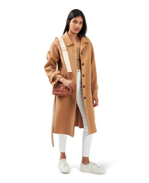 Женские куртки Belle & Bloom Shore To Shore Belted Wool Coat