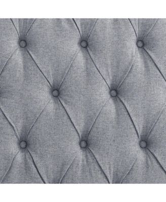 1 Pc Fabric Upholstered Daybed Twin Trundle Tufted Design Bedroom Furniture