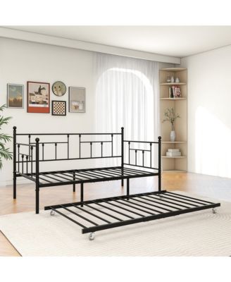 Streamdale Twin Metal Daybed with Trundle