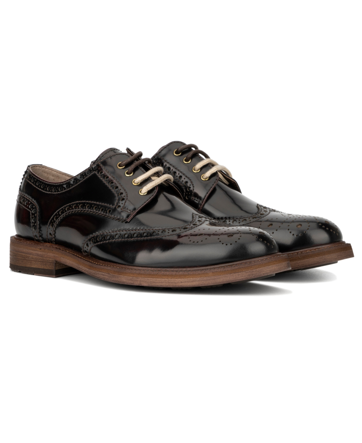 Vintage Foundry Co Men's Noah Oxford In Burgundy