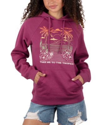 Hurley - uniors' Graphic Promo Long-Sleeve Hoodie