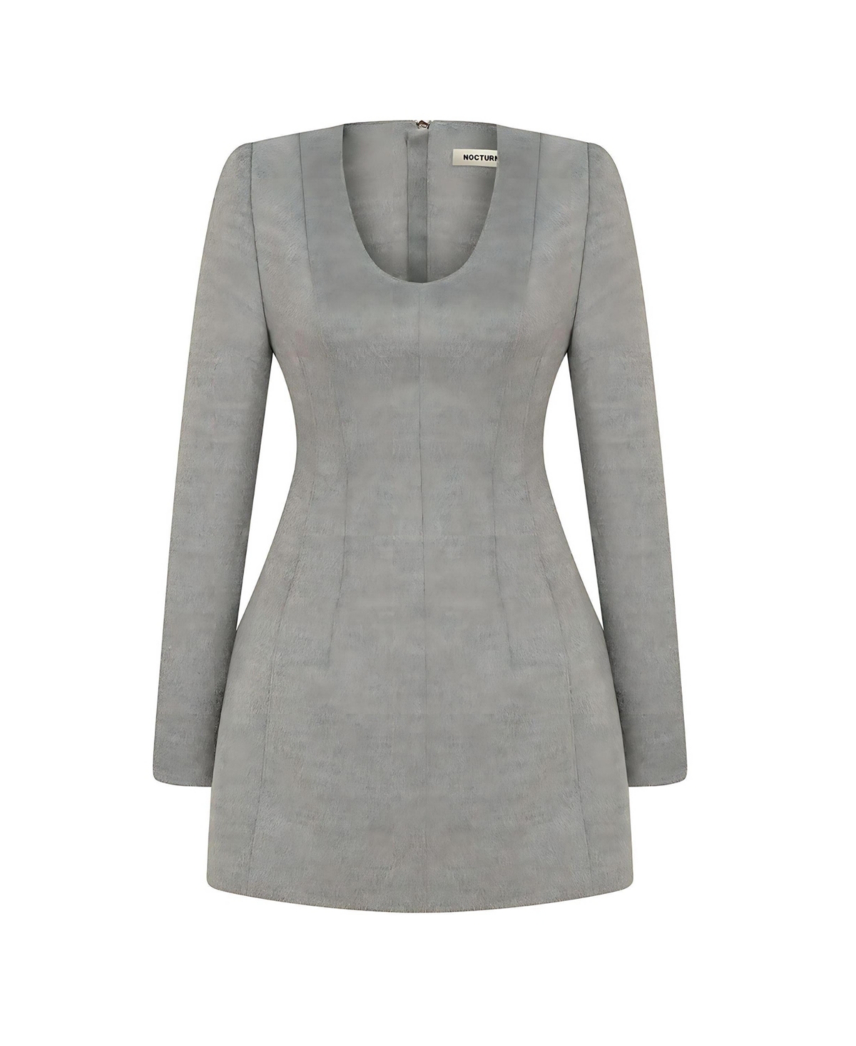 Nocturne Women's Padded Shoulder Long Sleeve Minidress