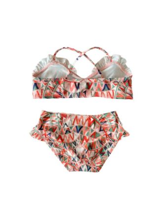 Baby Girls Baby Baby Bikini Set with Ruffles-MIGA Swimwear