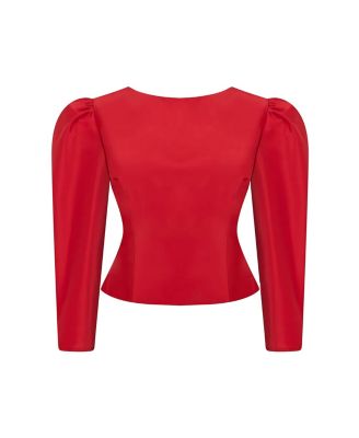 Women's Boat Neck Blouse