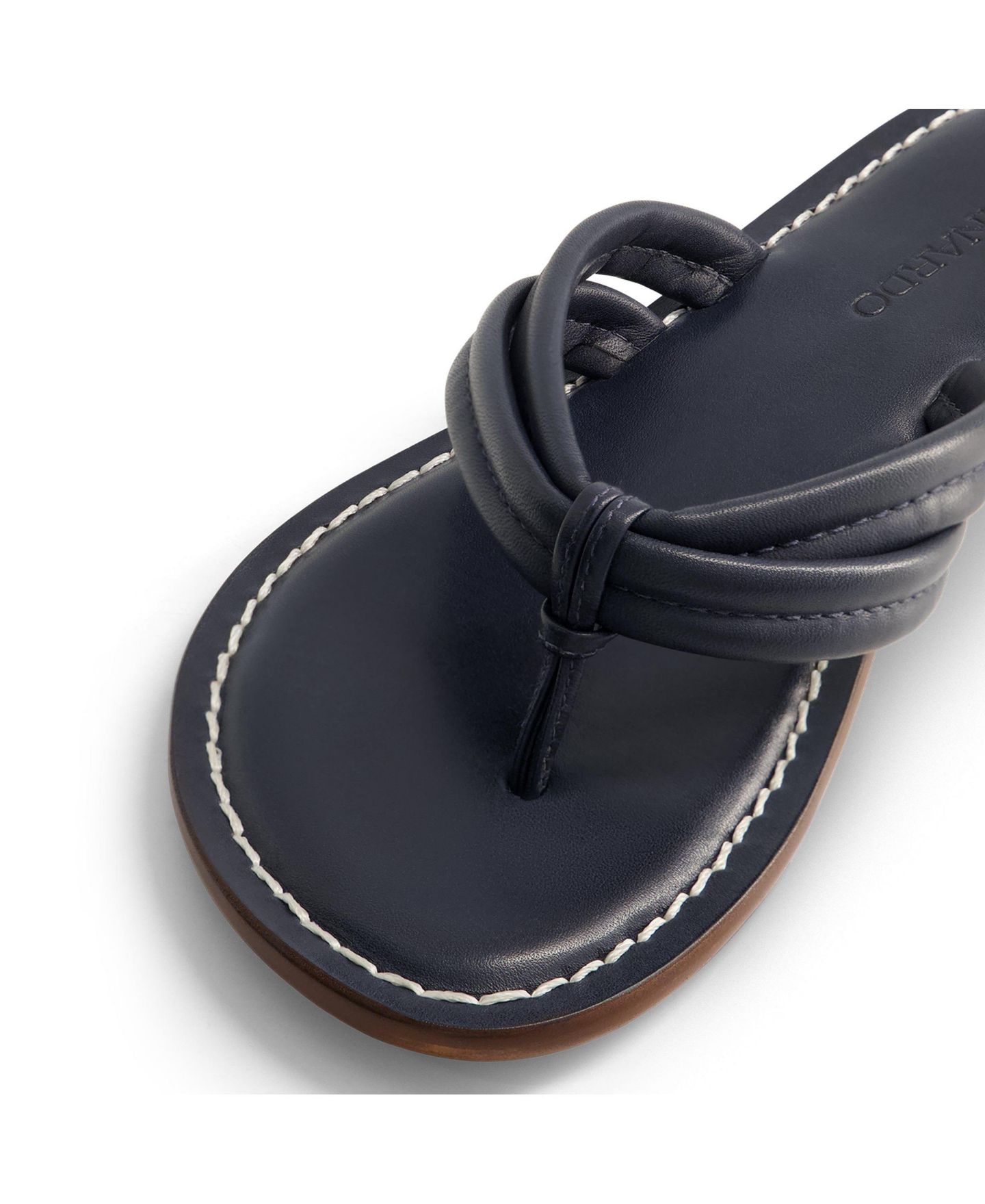 Женские сандалии Bernardo Footwear Miami Thong, цвет: Тёмно-синий — фото 6