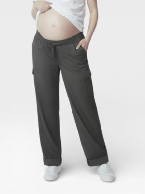 Maternity Under the Belly Utility Cargo Relaxed Fit Pant - Motherhood