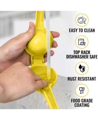 Premium Quality Metal Lemon Squeezer, Citrus Juicer, Manual Press