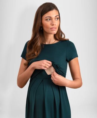 slim fit dress slacks The Softest Rib Nursing Dress main image 1