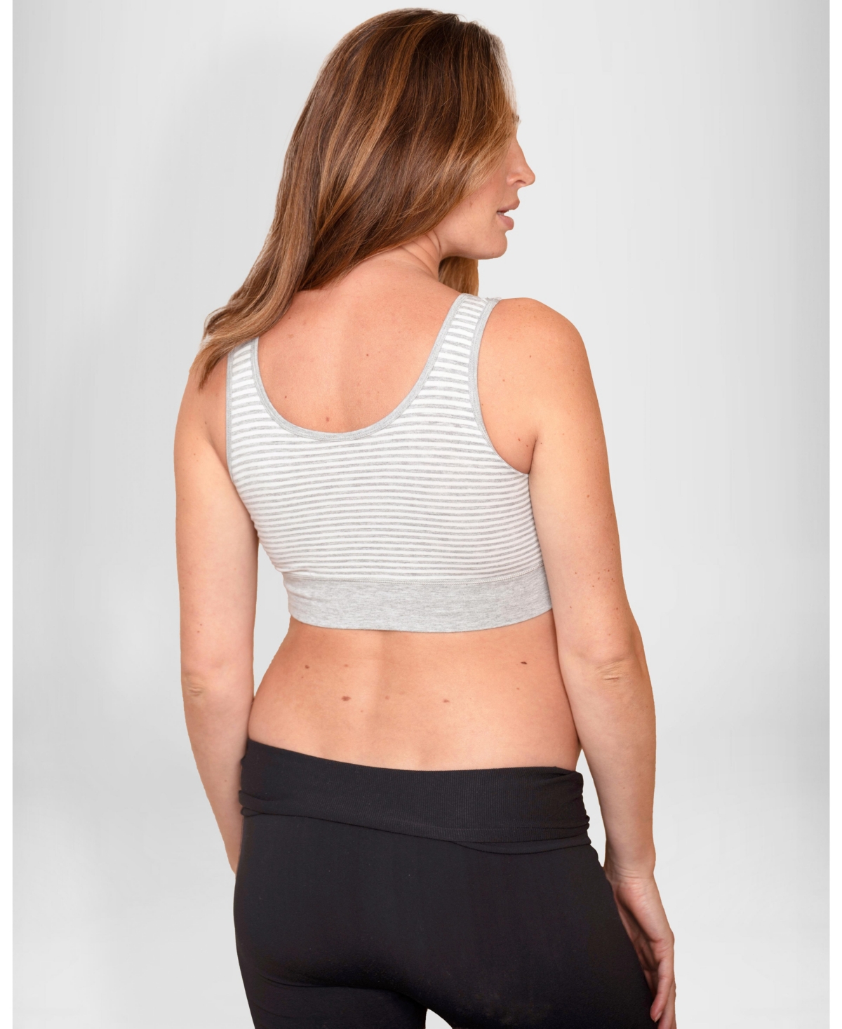 Shop Seraphine Women's Seamless Bra In Gray,white