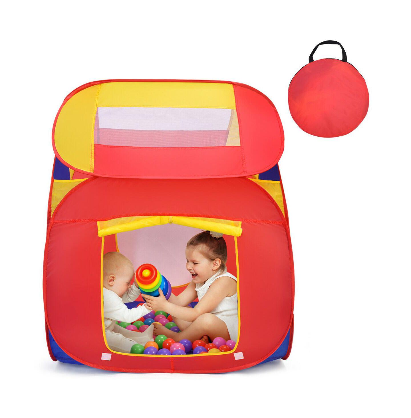 Детская игрушка HONGGE Portable Kid Play House Toy Tent with 100 Balls — фото 1
