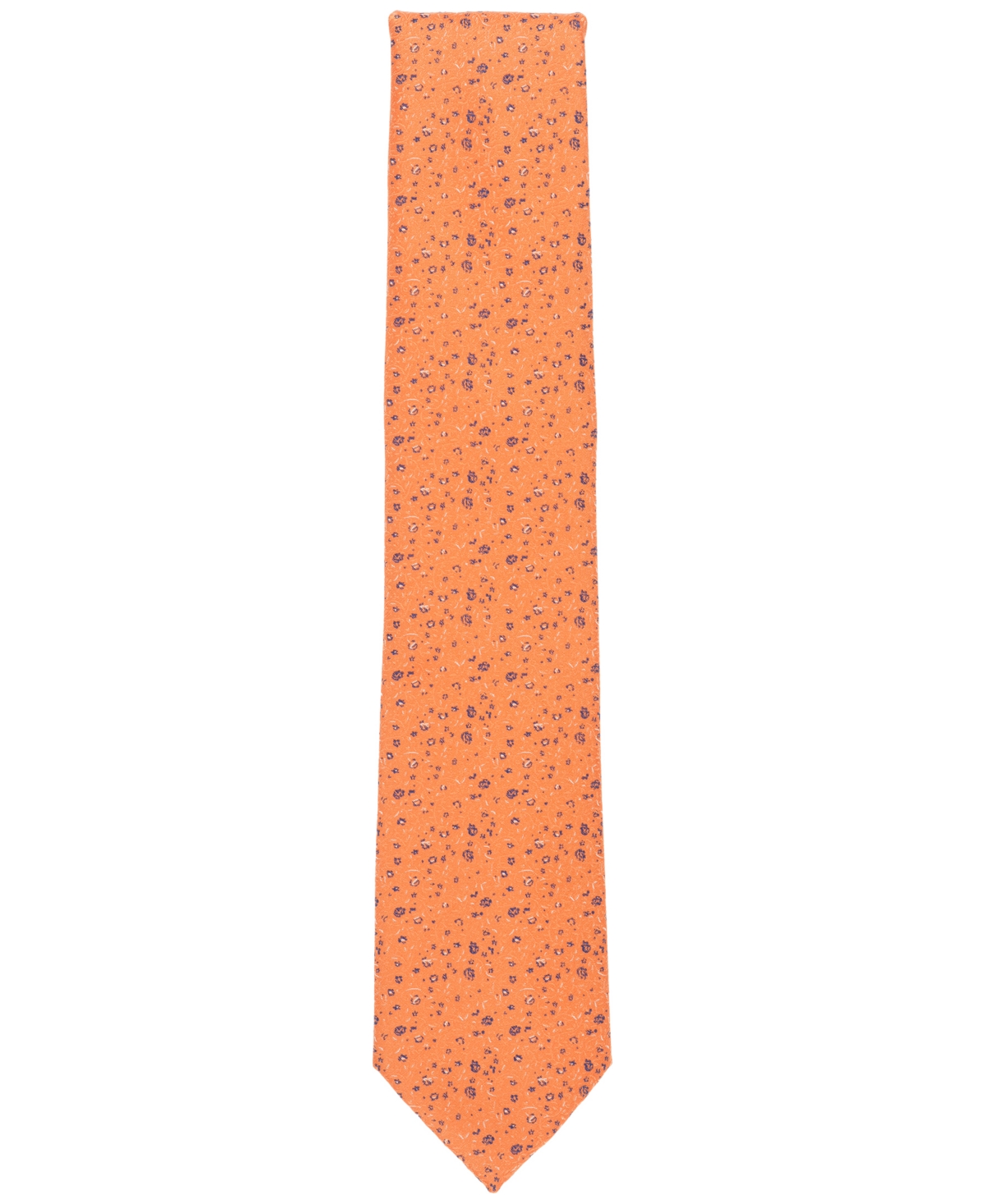 Shop Michael Kors Men's Nolan Floral Tie In Orange