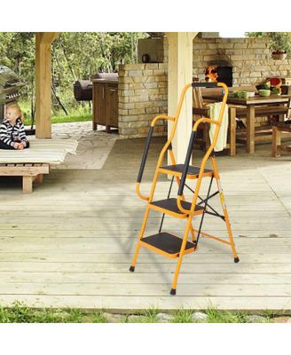 3 Step Ladder Portable Lightweight Step Stool