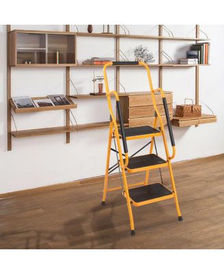 3 Step Ladder Portable Lightweight Step Stool