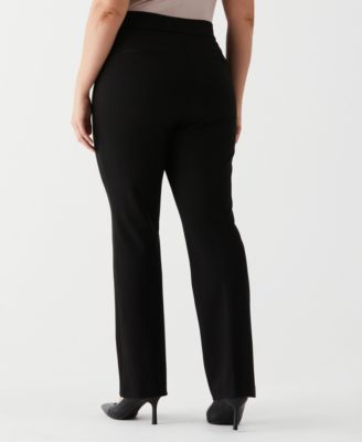 Plus Size Boot Cut Pull-on Pants