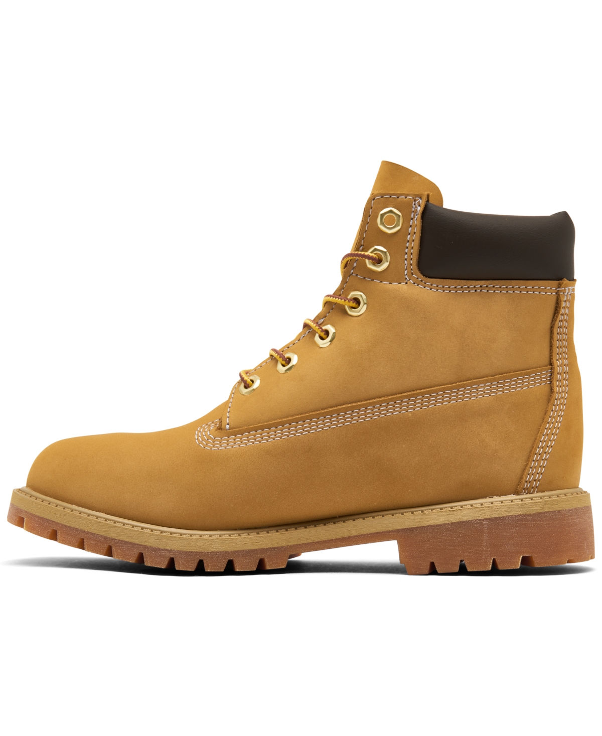 Shop Timberland Big Kids 6 Inch Premium Waterproof Boots From Finish Line In Wheat