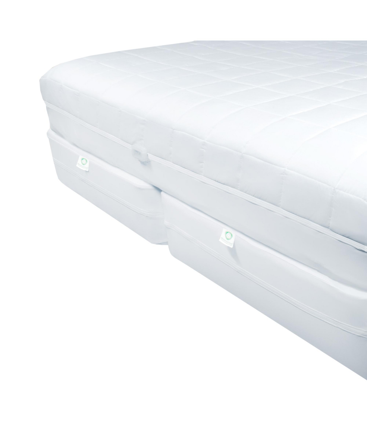 CleanBrands Platinum Zippered Encasing Quilted Mattress Pad