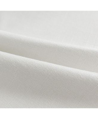 Linen Texture Blackout Grommet Curtains Pair(2 Panels), 52"×96"