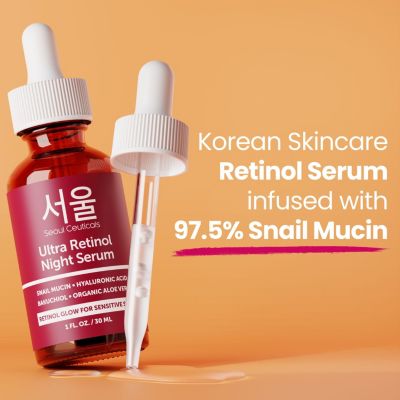 Korean Skin Care Ultra Retinol Night Serum K Beauty Skincare