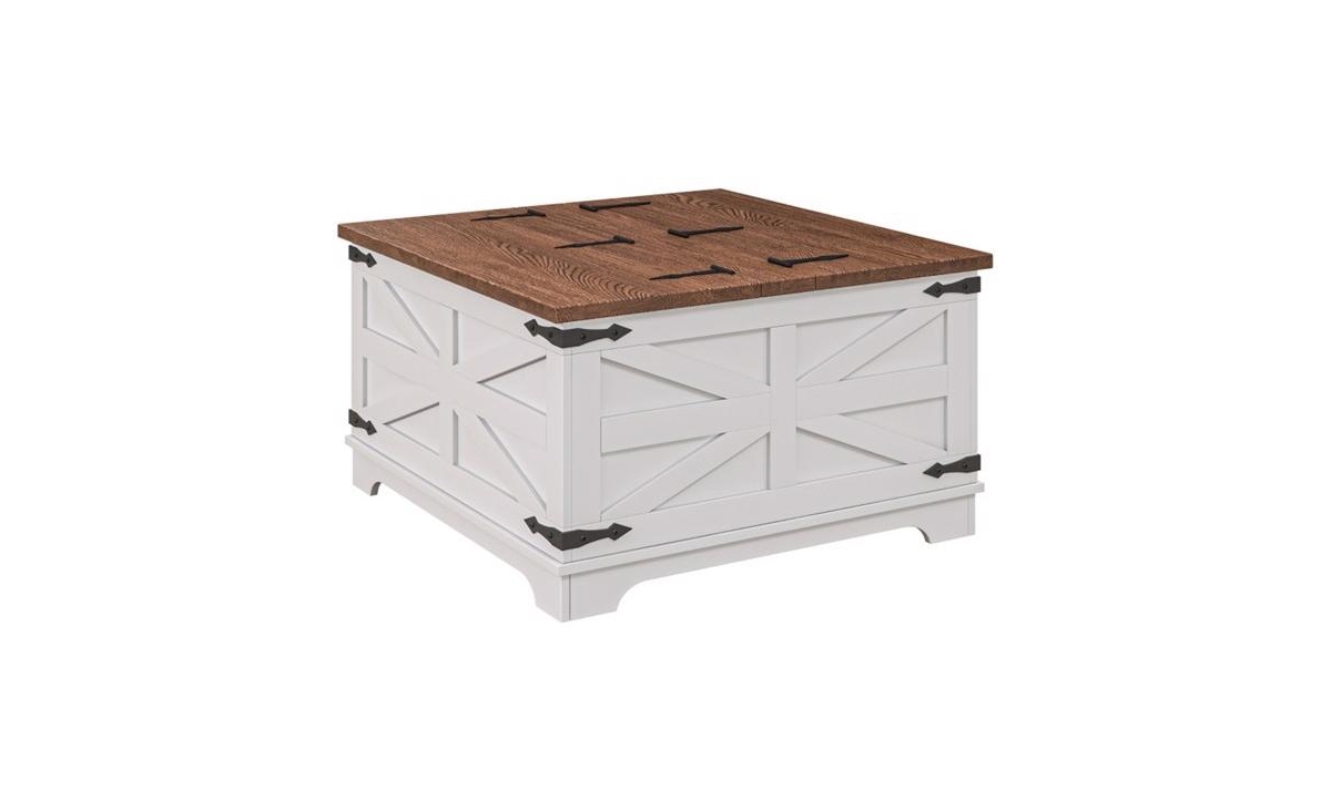Slickblue Modern Coffee Table, Stylish Centerpiece for Living Room Decor and Functionality